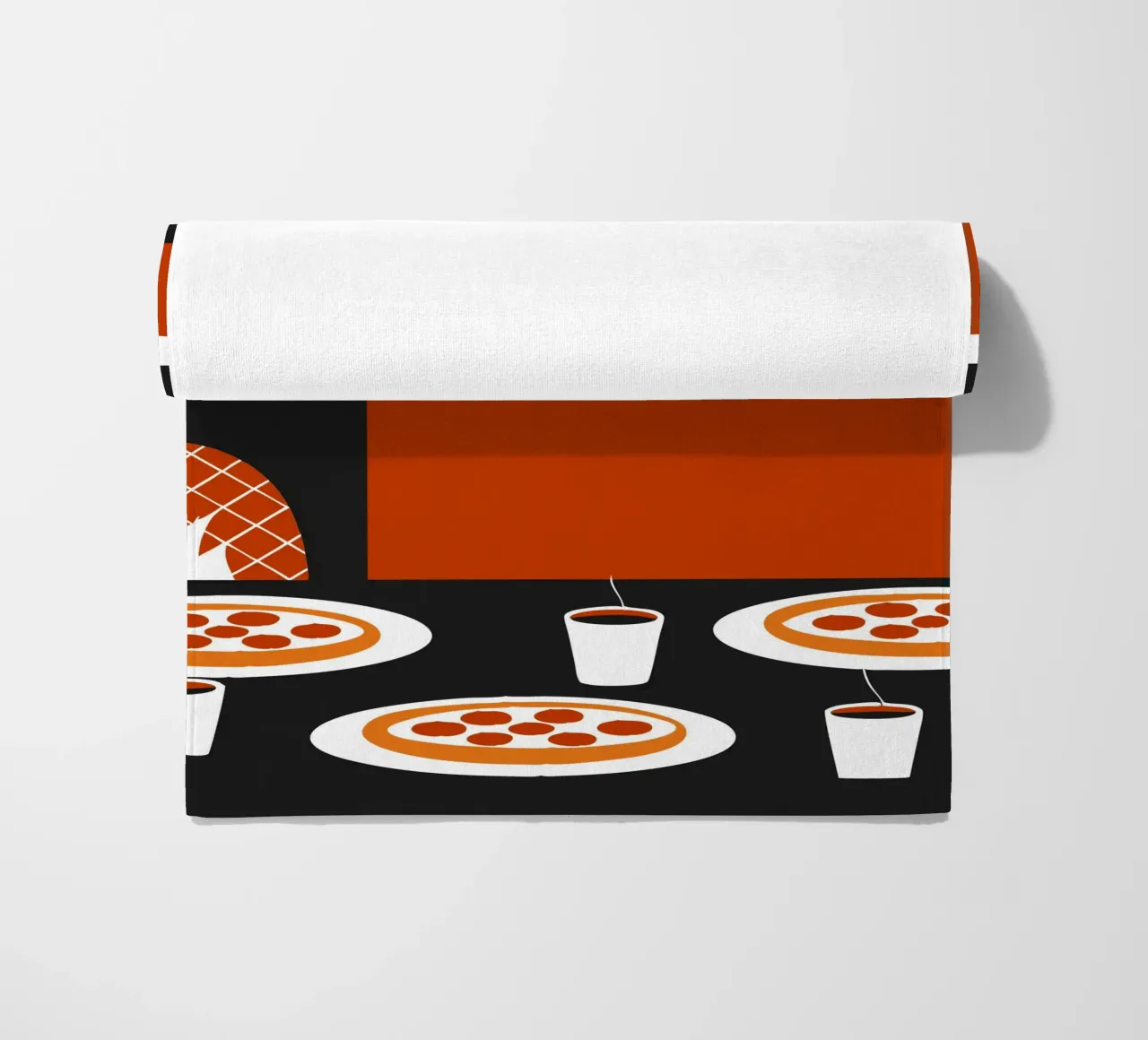 Pizza per la colazione telo mare da LOOK DIFFERENT