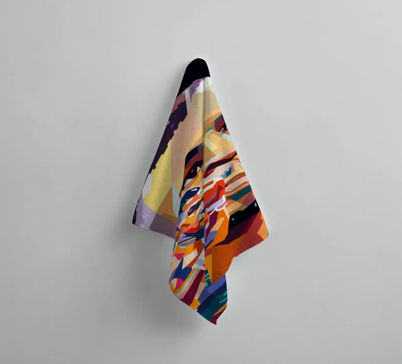 Mike Tyson the legend towel by Hantamrata