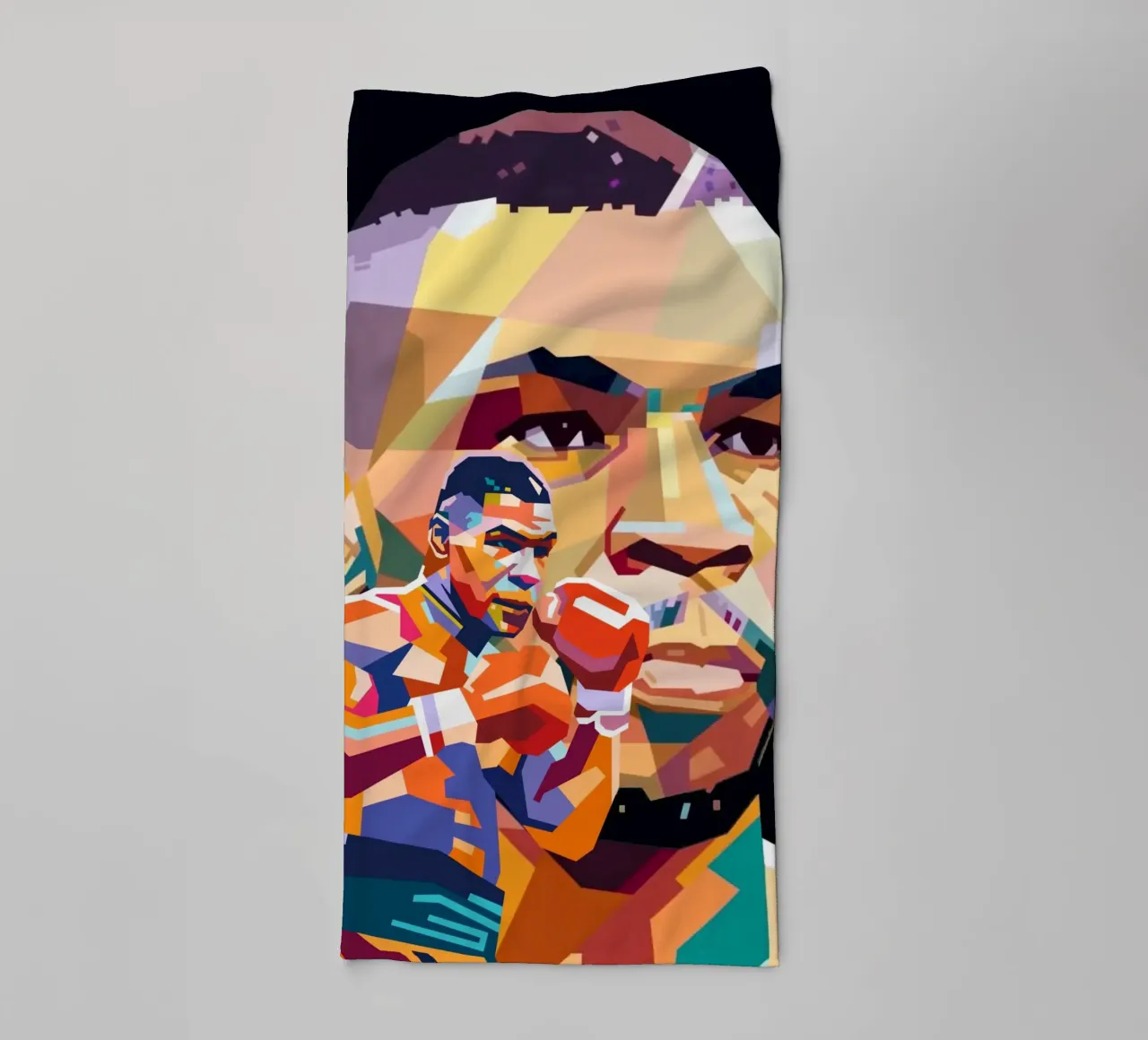 Mike Tyson the legend towel by Hantamrata