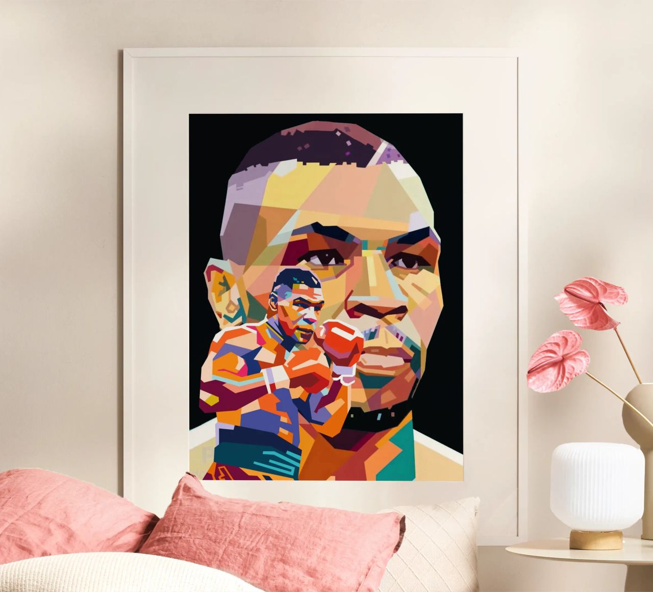 Mike Tyson, die Legende Poster von Hantamrata