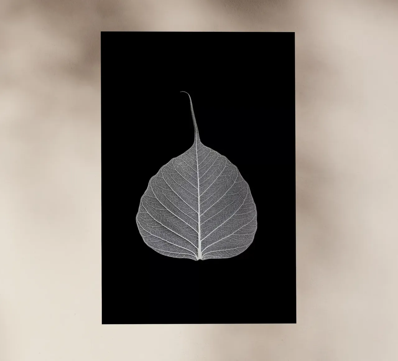 Veins of Life 2 - White Leaf pellicola backlit da Studio Nahili