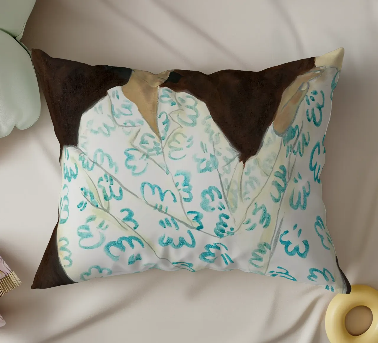Hanna Peterson Siediti sulla sedia cuscino da Davidprint