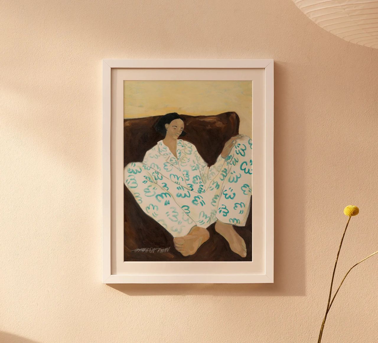 Hanna Peterson Setzen Sie sich auf den Stuhl Poster von Davidprint
