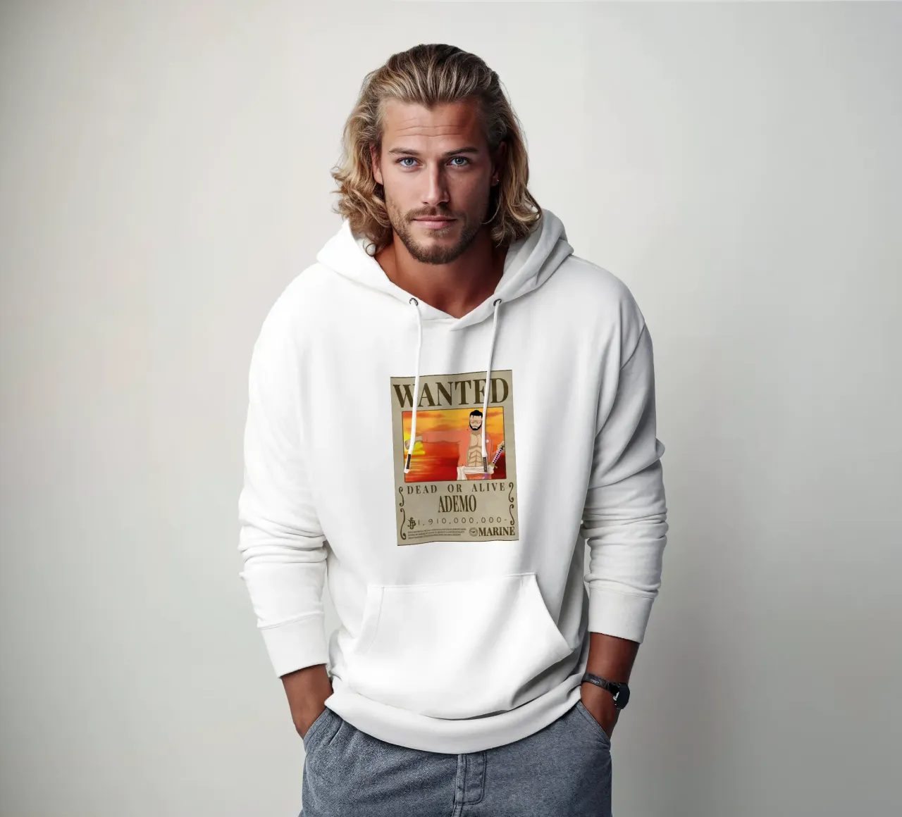 Cercasi Ademo2 felpa con cappuccio da Collins Shop