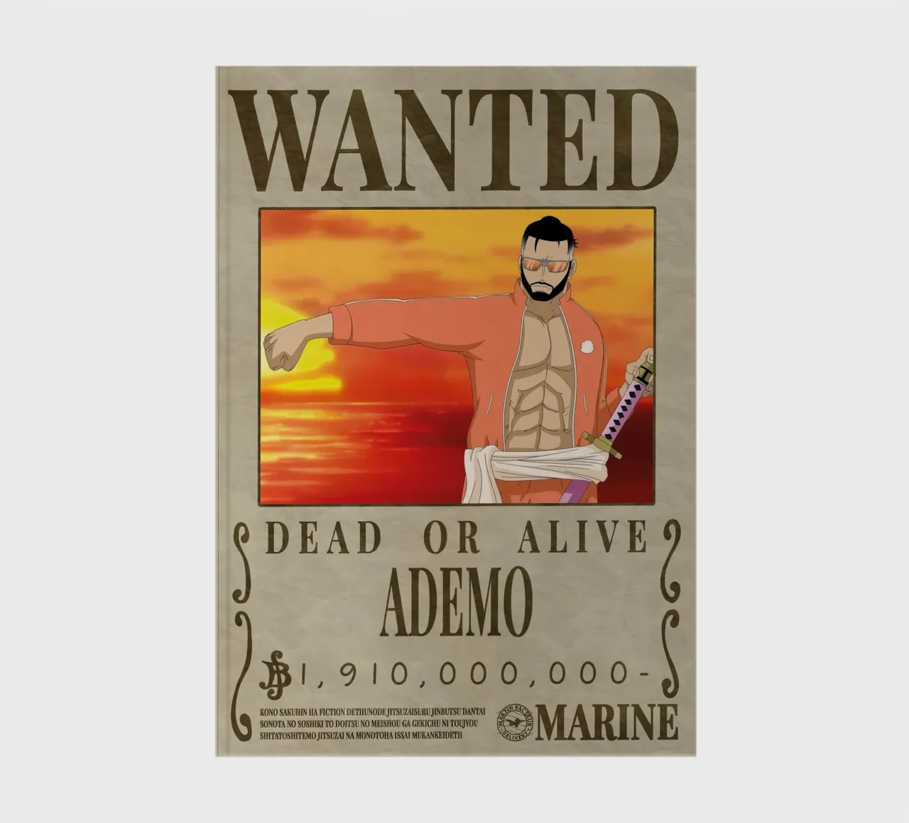 Wanted Ademo2 notebook by Collins Shop