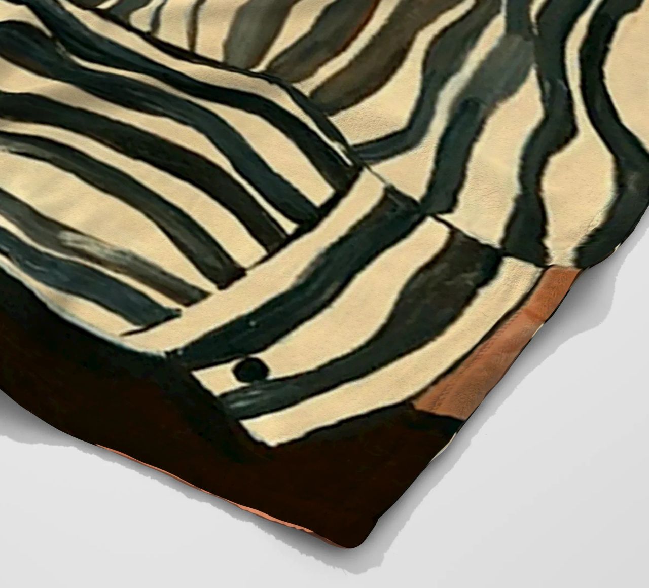 Hanna Peterson Gelassener Streifen Fleecedecke von Davidprint
