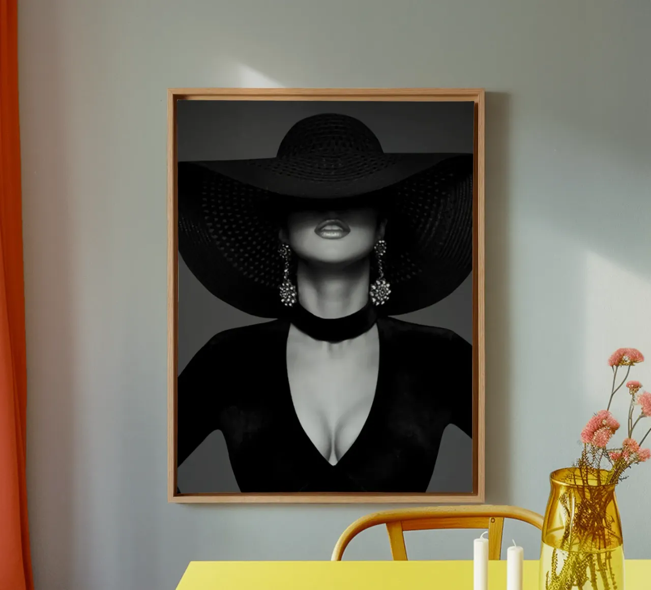 Prachtig canvas met Baklijst van Lorraine Mooore