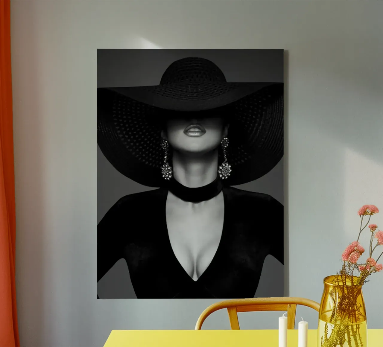 Prachtig canvas met Baklijst van Lorraine Mooore