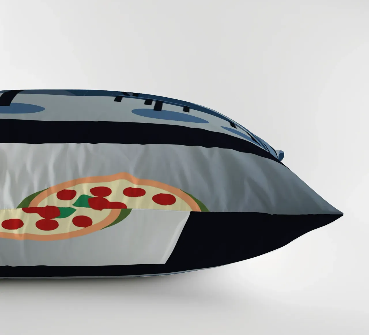 Pizza cuscino da LOOK DIFFERENT