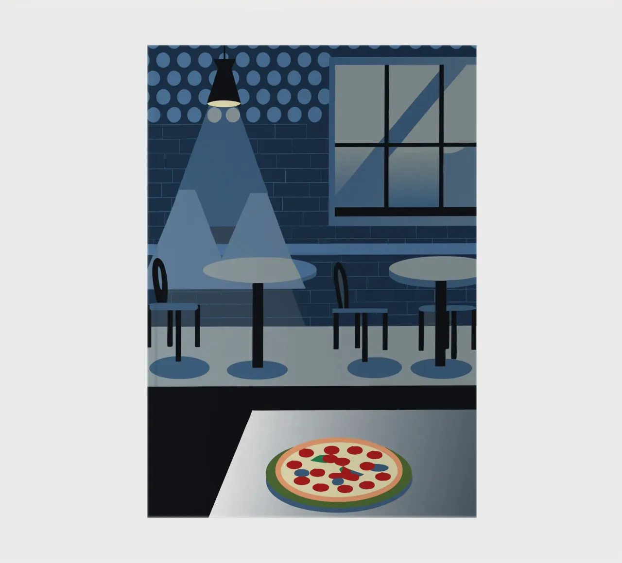 Pizza notebook by LOOK DIFFERENT