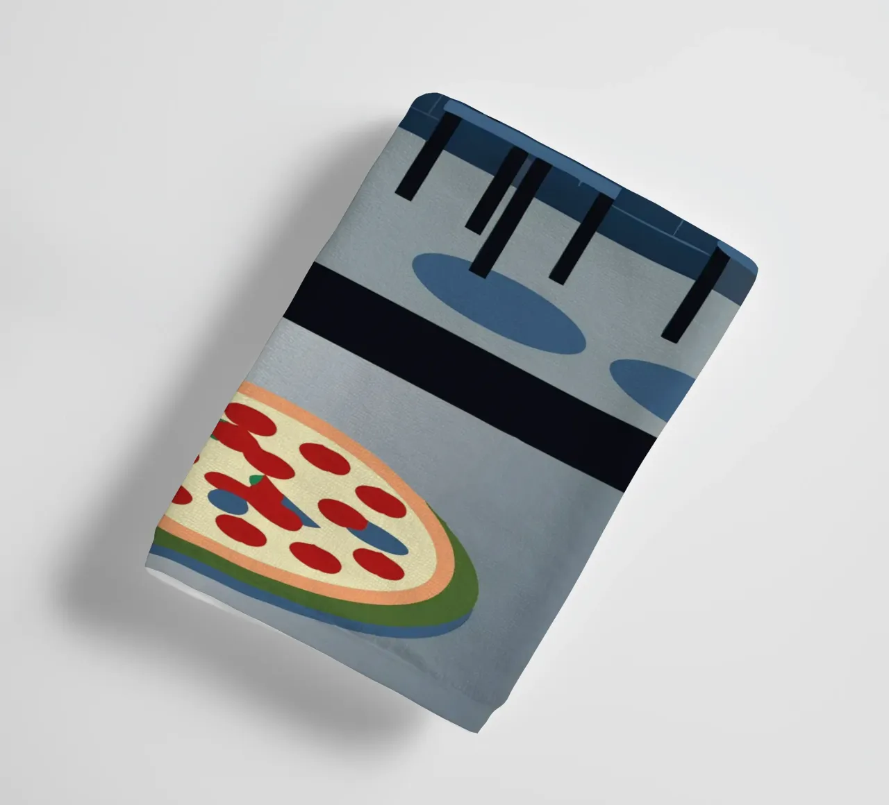 Pizza asciugamano da bagno da LOOK DIFFERENT