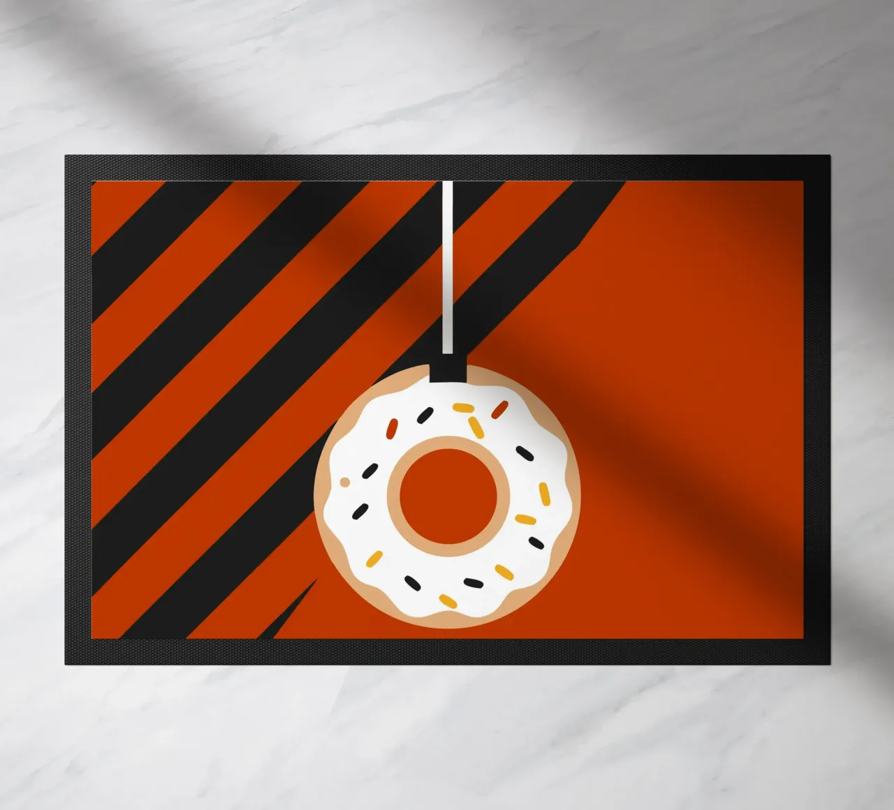 Donuts doormat by LOOK DIFFERENT