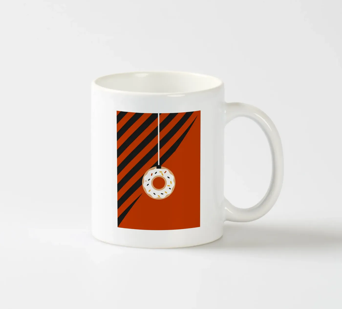 Donuts ceramic mug by LOOK DIFFERENT
