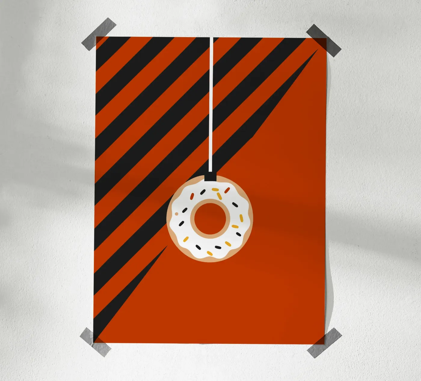 Donuts poster by LOOK DIFFERENT