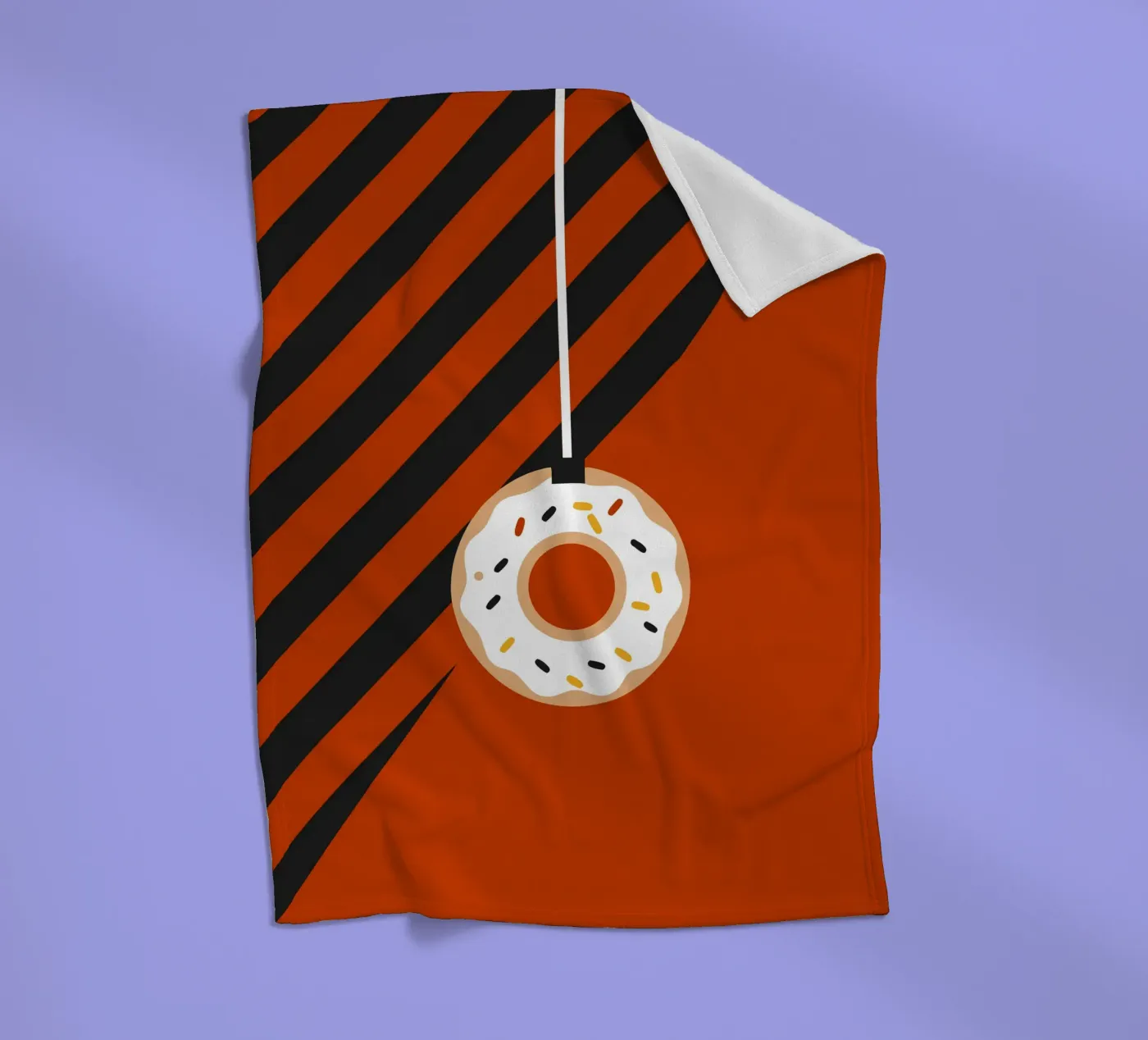 Donuts Fleecedecke von LOOK DIFFERENT