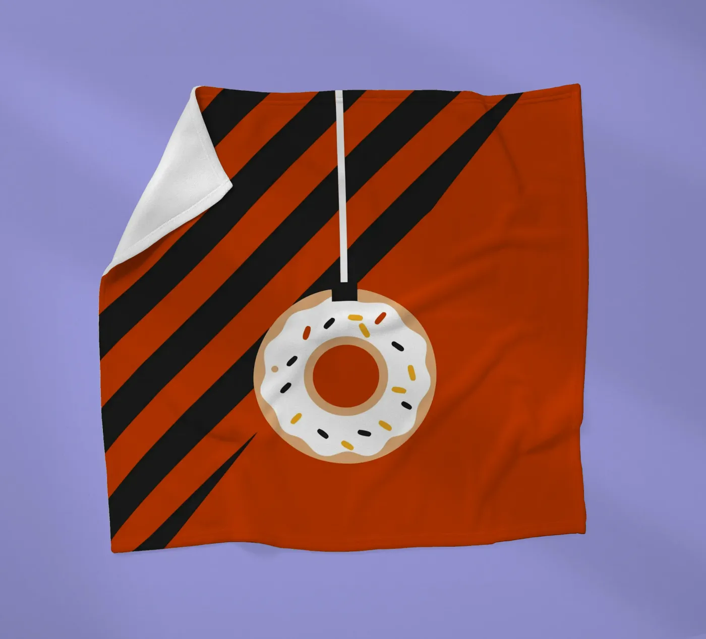 Donuts Fleecedecke von LOOK DIFFERENT