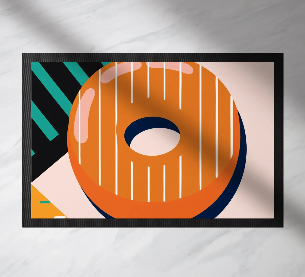 Donuts doormat by LOOK DIFFERENT