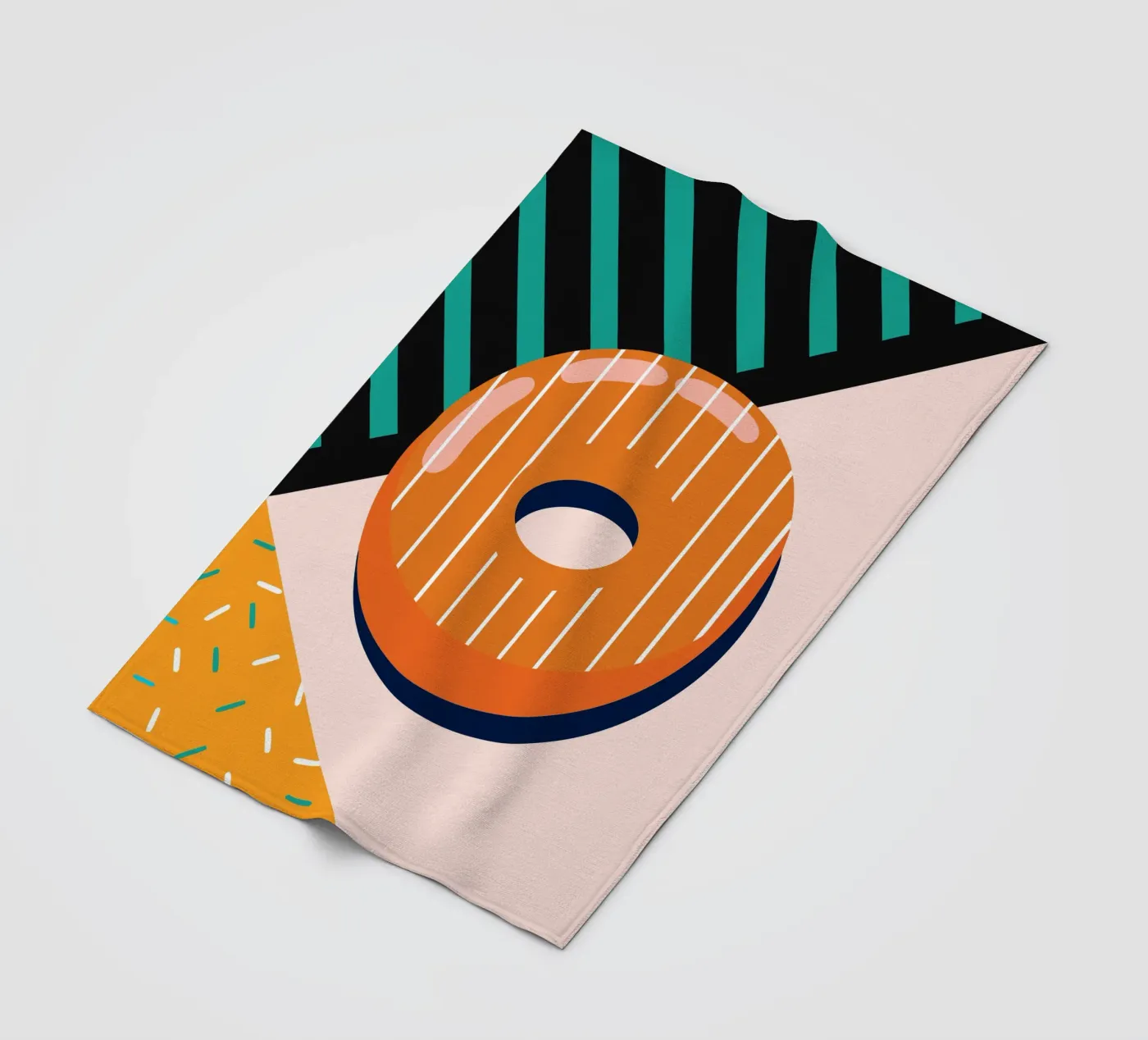 Donuts Fleecedecke von LOOK DIFFERENT