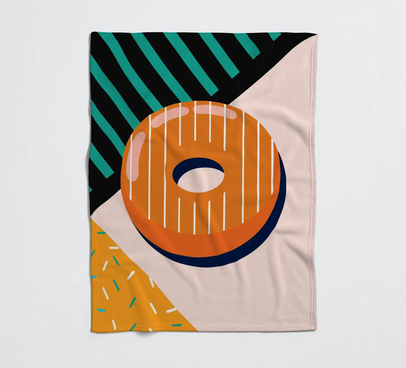 Donuts Fleecedecke von LOOK DIFFERENT