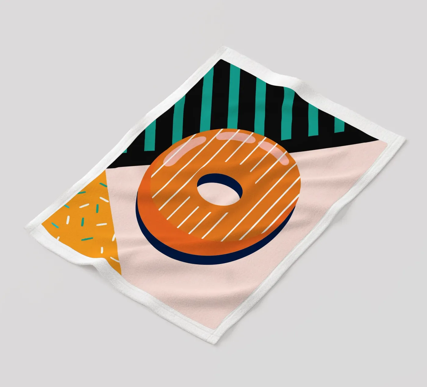 Donuts Fleecedecke von LOOK DIFFERENT