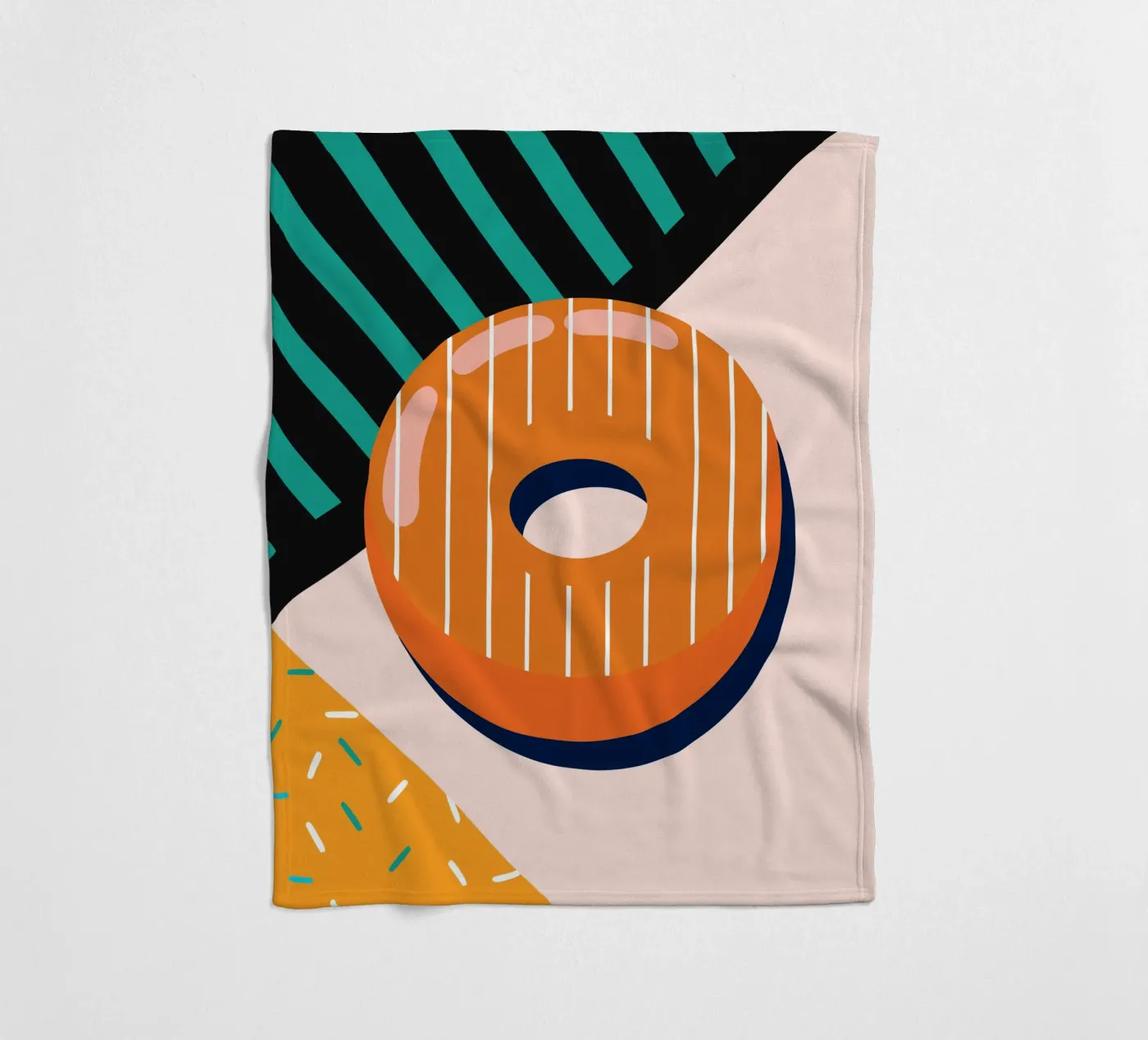 Donuts Fleecedecke von LOOK DIFFERENT