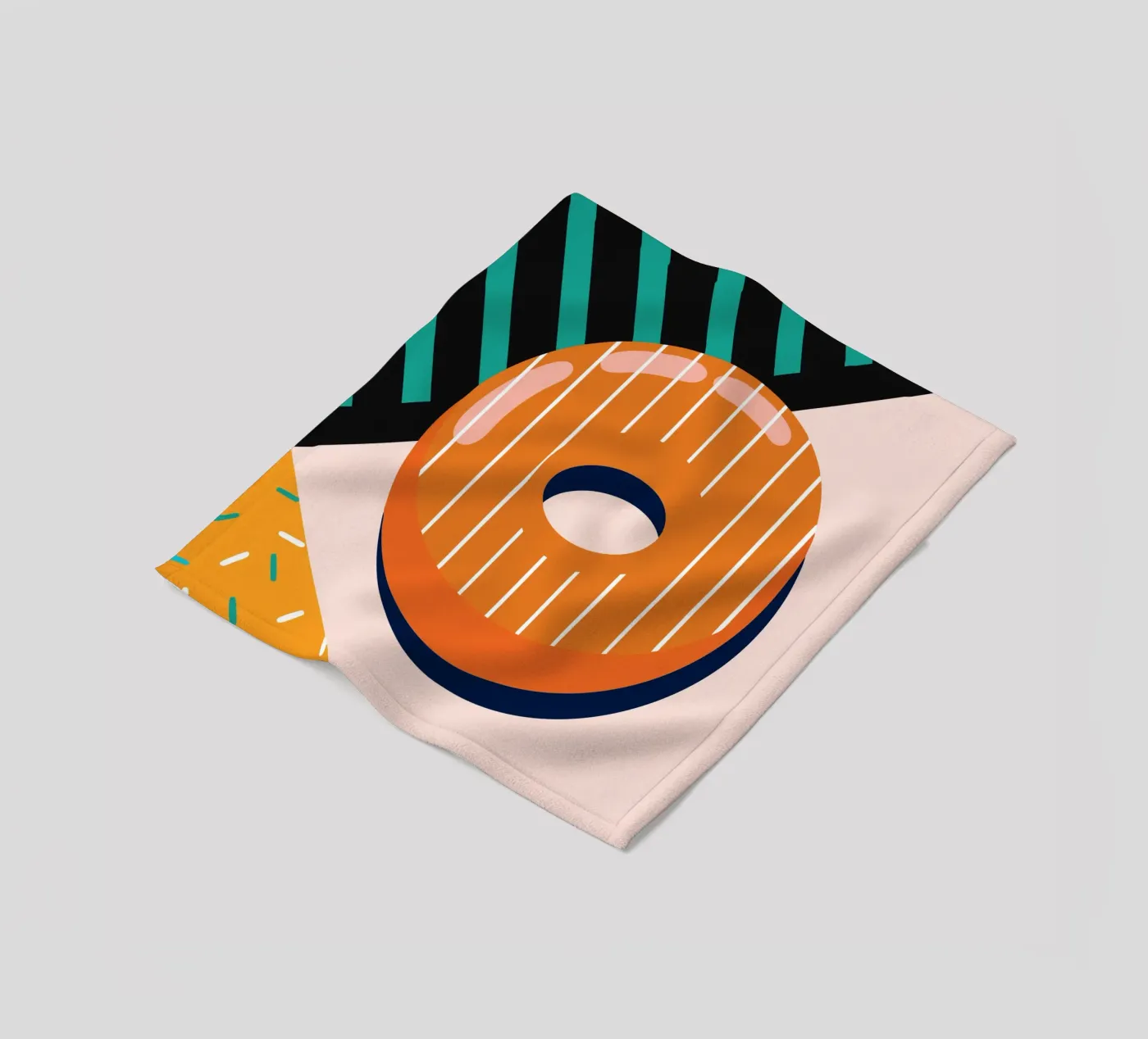 Donuts Fleecedecke von LOOK DIFFERENT