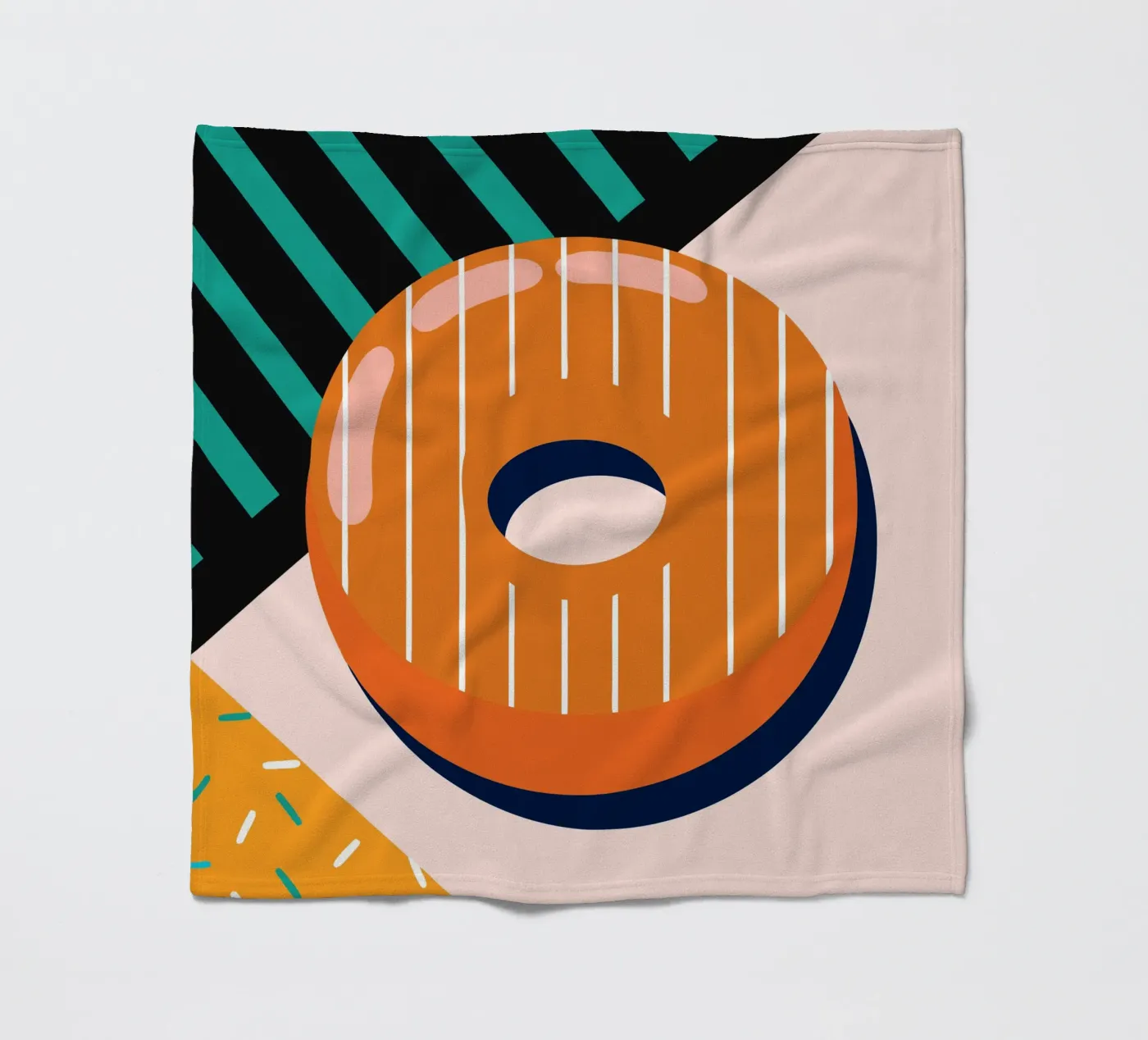 Donuts Fleecedecke von LOOK DIFFERENT
