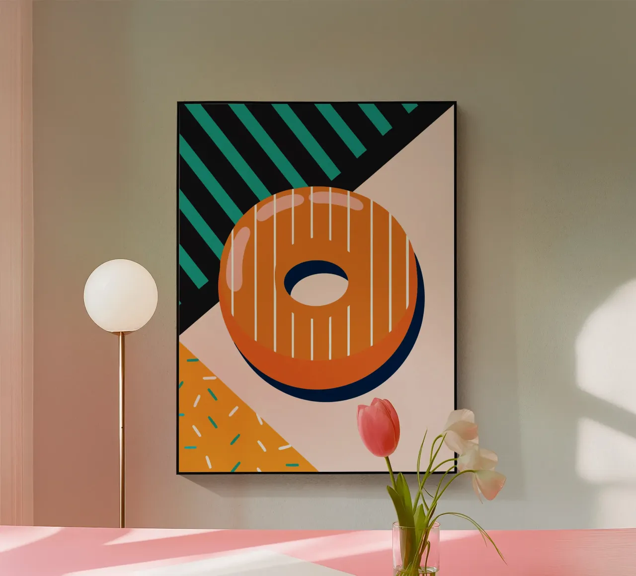 Ciambelle plexiglass da LOOK DIFFERENT