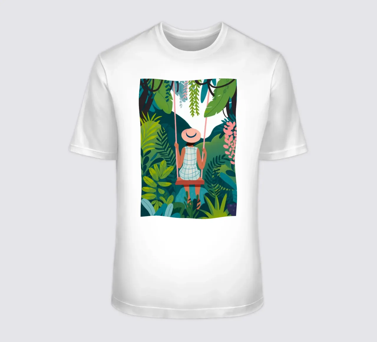 Jungle Swing Reverie t-shirt da Fine Sanctuary
