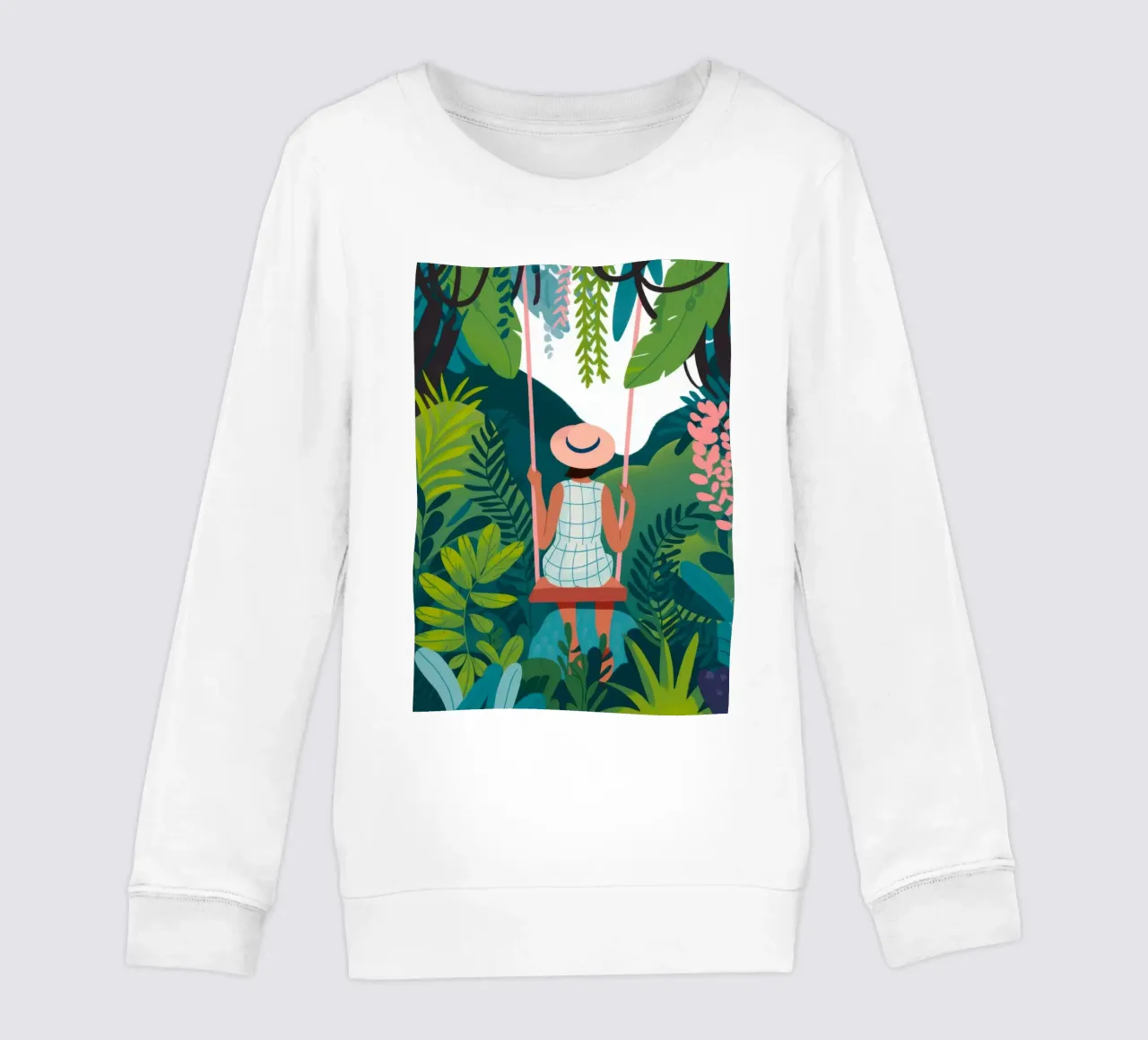 Jungle Swing Reverie felpa bambino da Fine Sanctuary