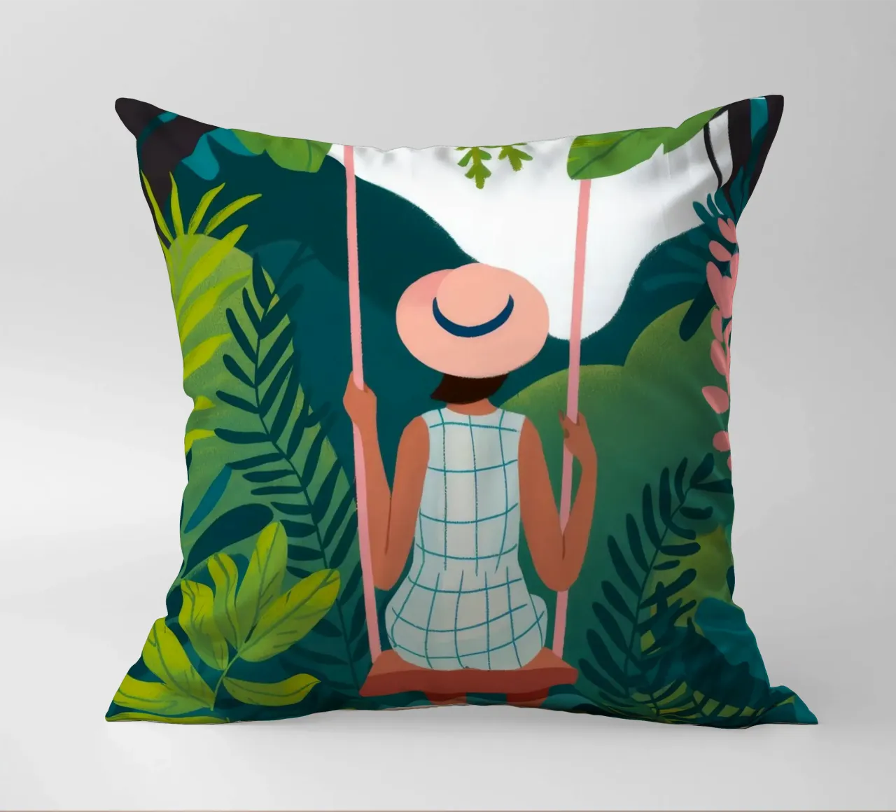 Jungle Swing Reverie cuscino da Fine Sanctuary