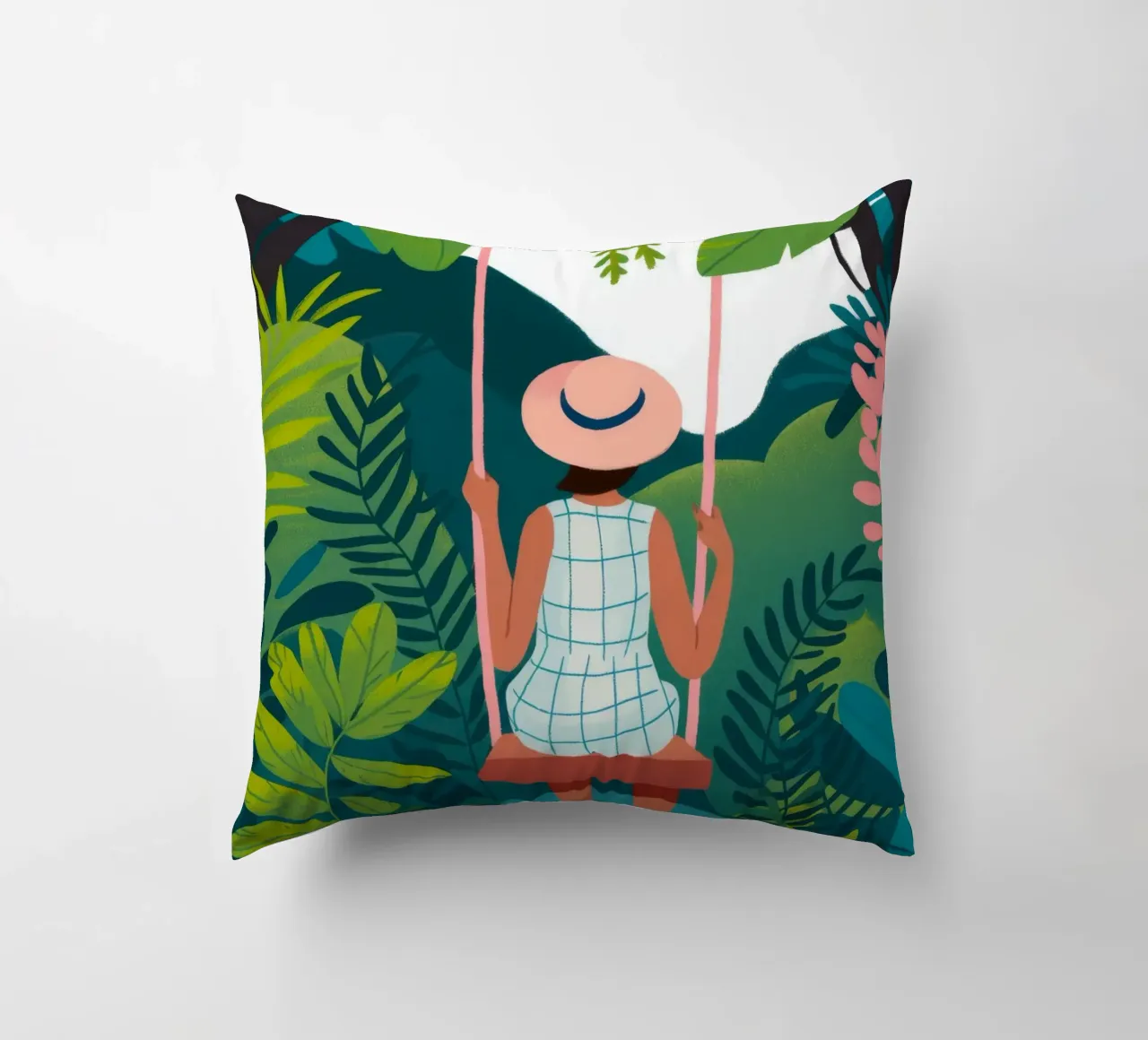 Jungle Swing Reverie cuscino da Fine Sanctuary