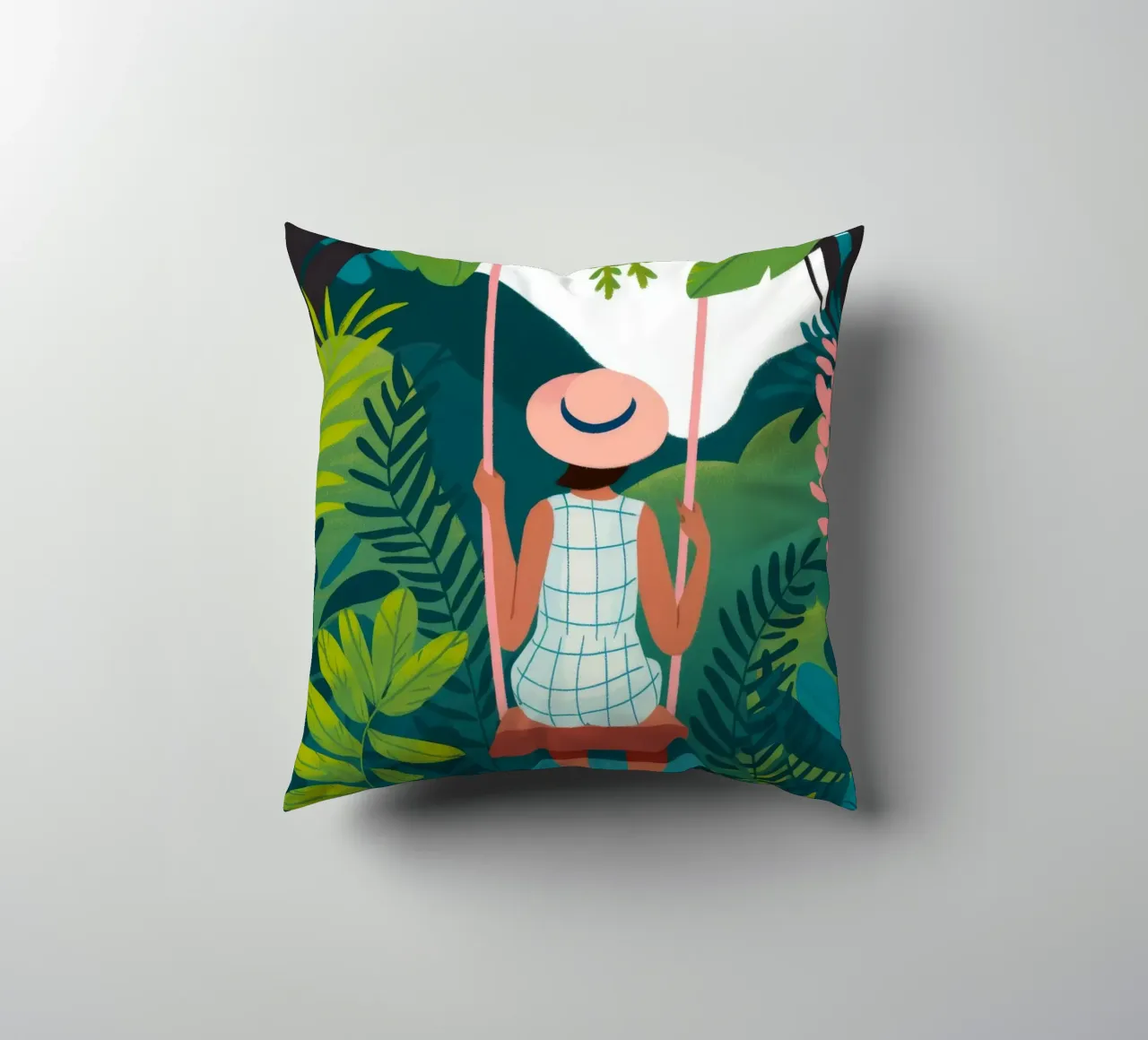 Jungle Swing Reverie cuscino da Fine Sanctuary
