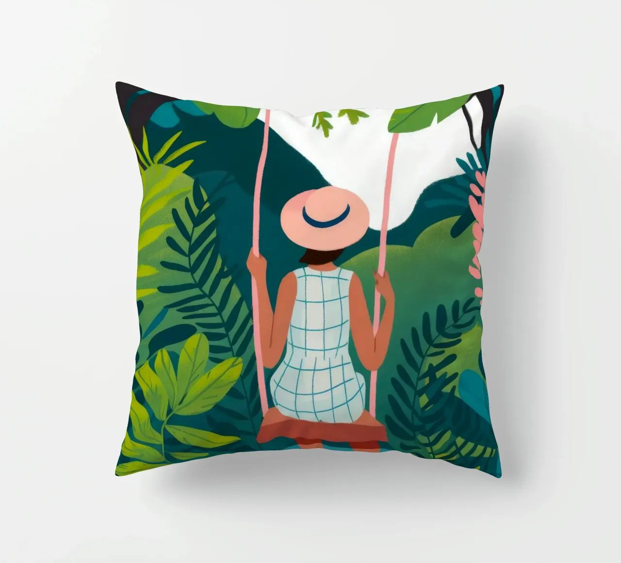 Jungle Swing Reverie cuscino da Fine Sanctuary
