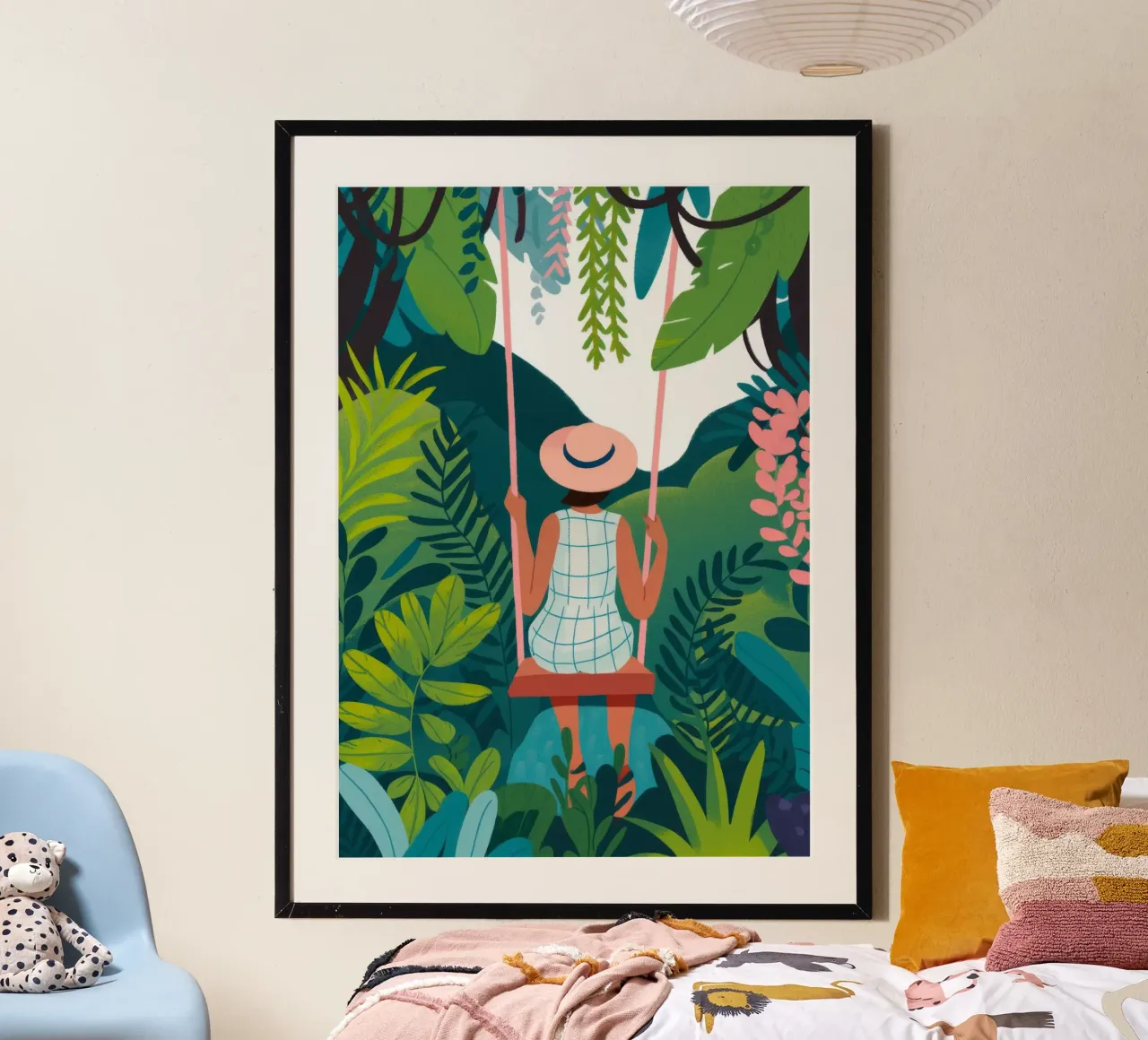 Jungle Swing Reverie carta hahnemühle da Fine Sanctuary