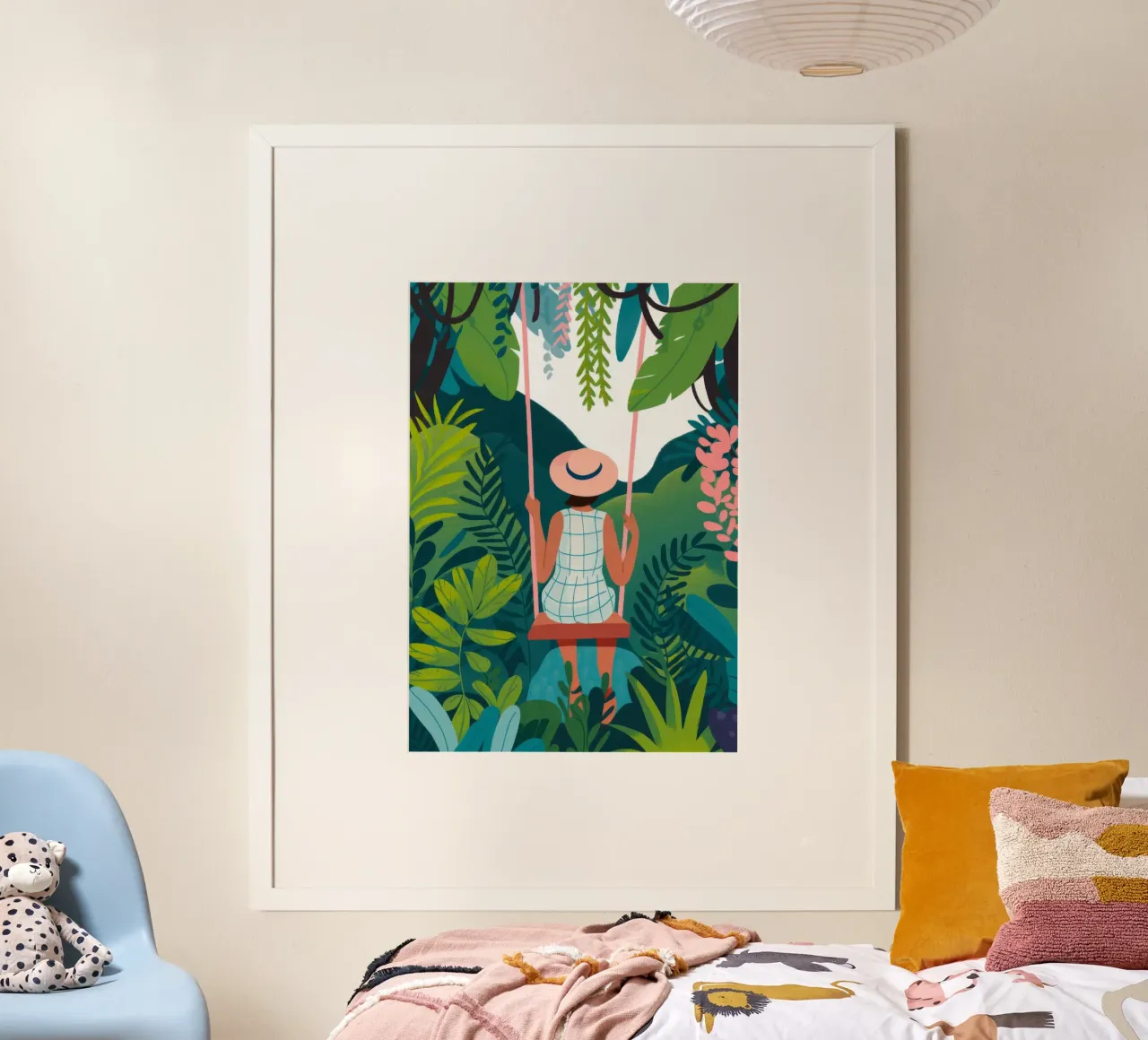 Jungle Swing Reverie carta hahnemühle da Fine Sanctuary
