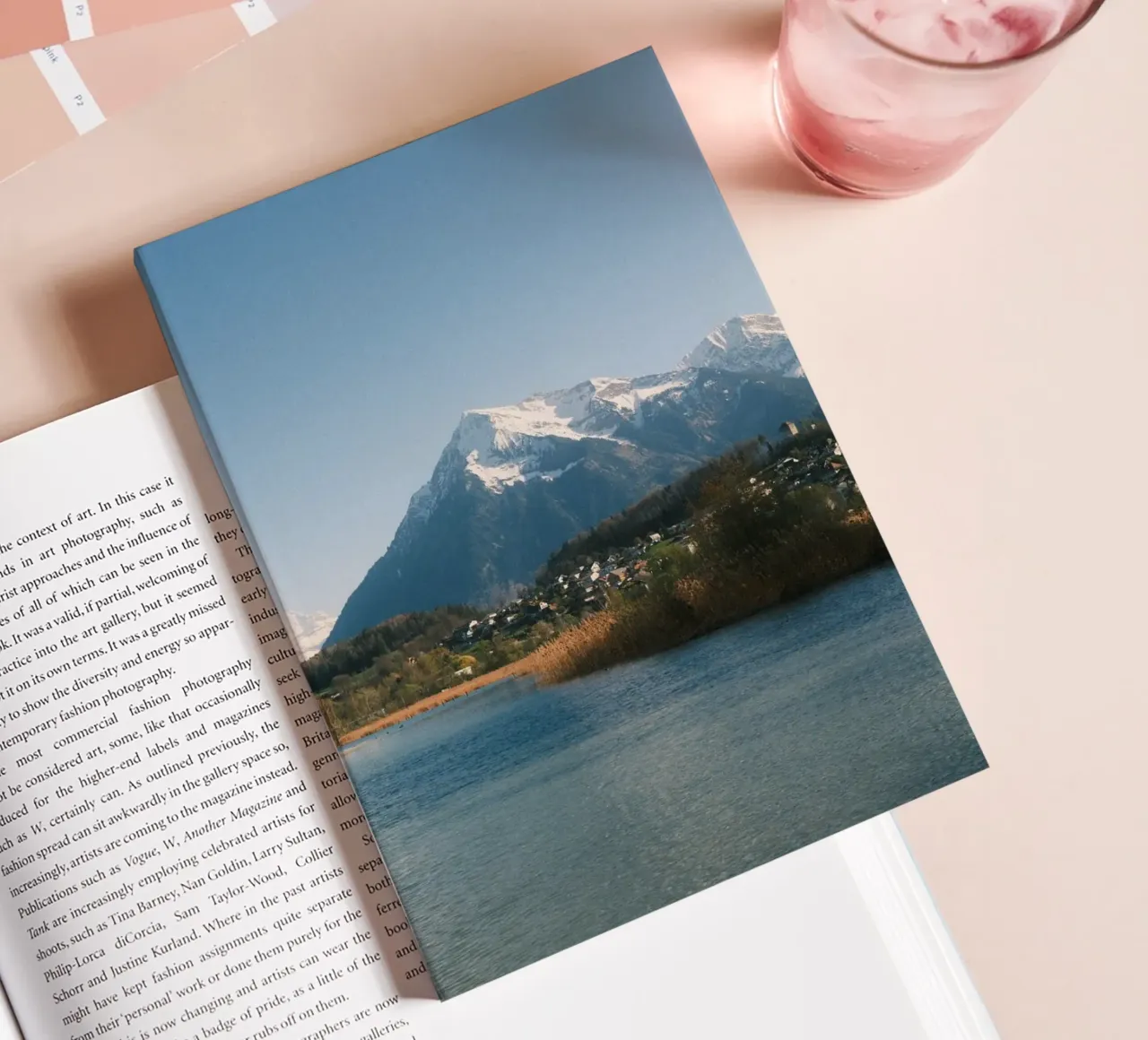 Spring Calm at the Foot of the Niesen notebook by FujiSwiss
