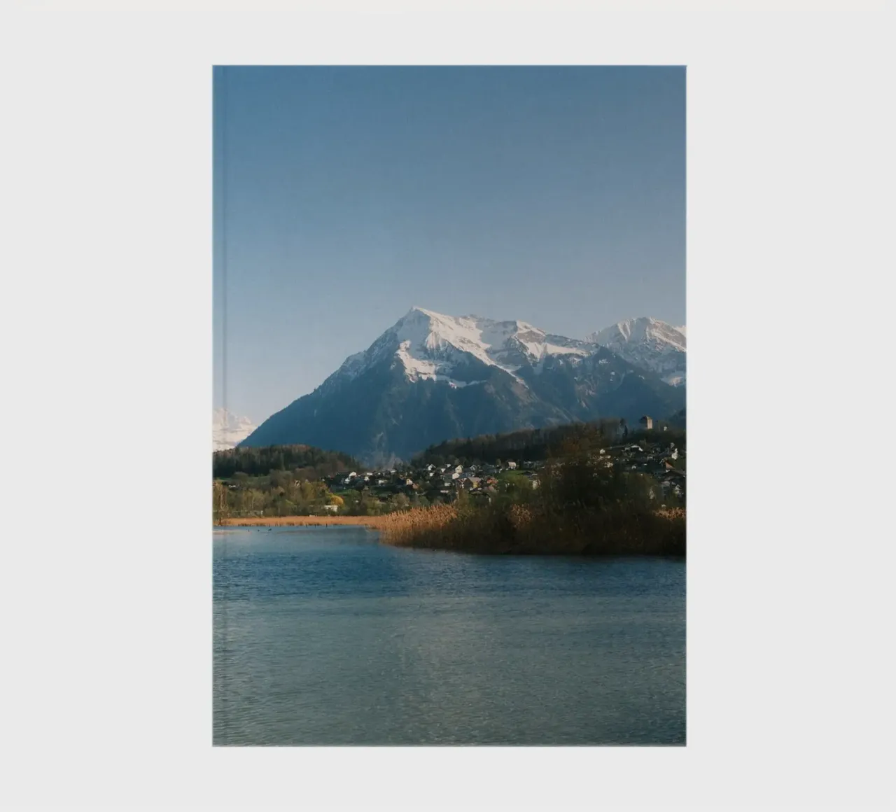 Spring Calm at the Foot of the Niesen notebook by FujiSwiss