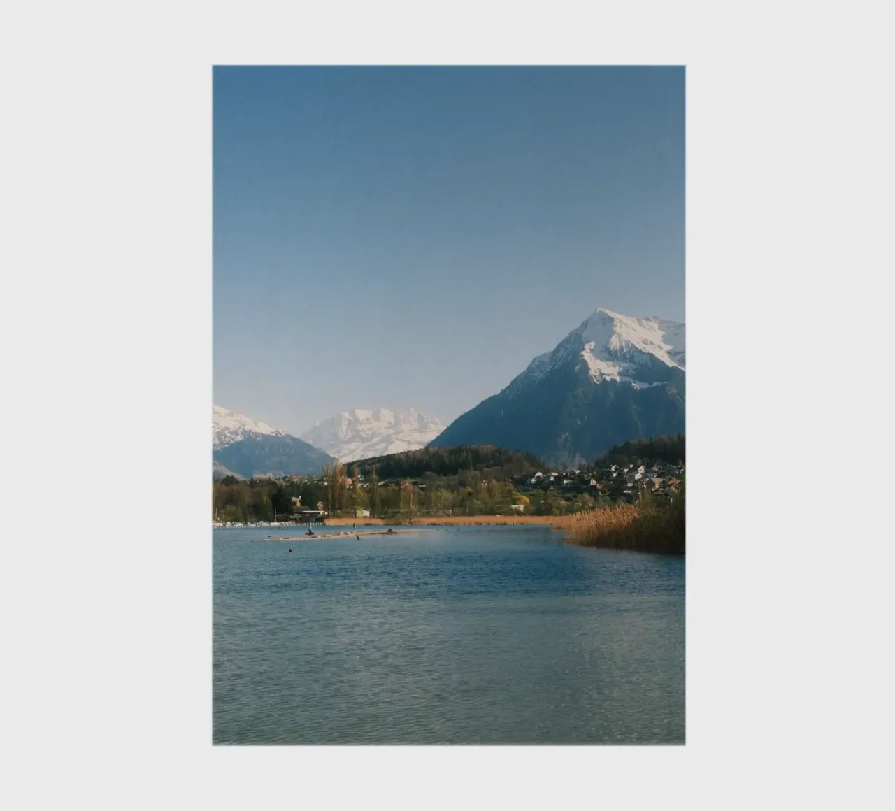 Spring Calm at the Foot of the Niesen notebook by FujiSwiss