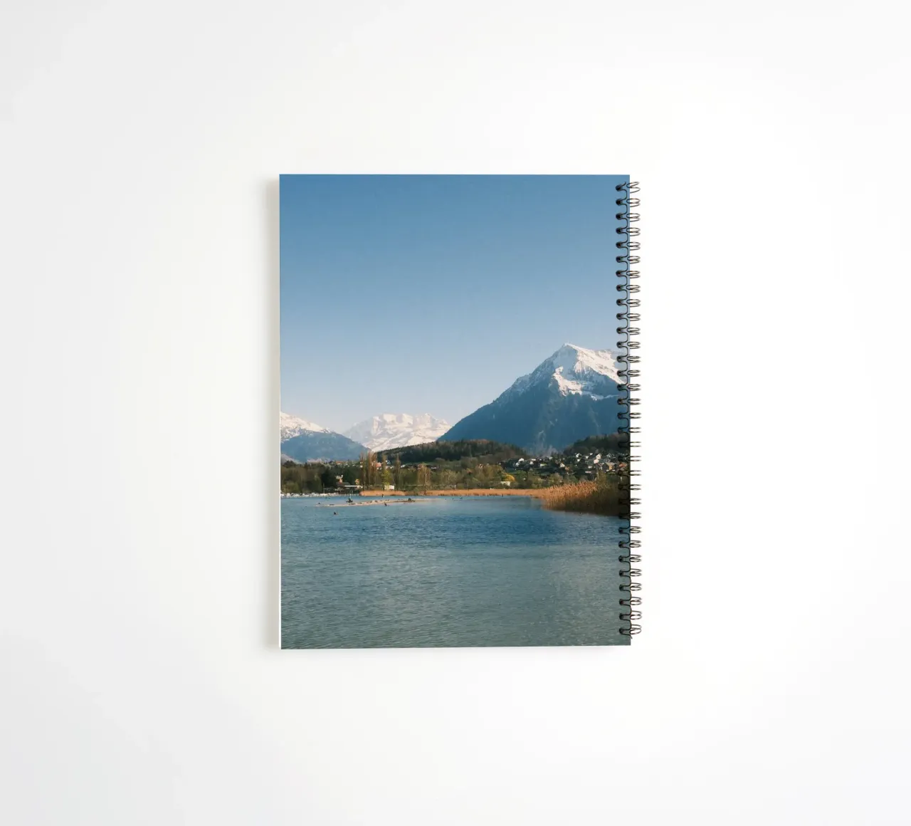 Spring Calm at the Foot of the Niesen spiral notebook by FujiSwiss