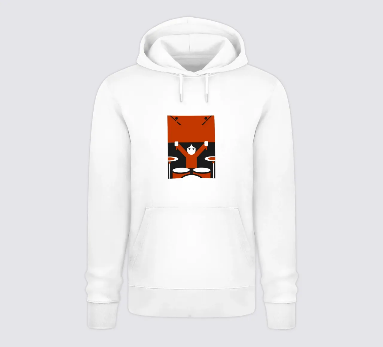 Batterista felpa con cappuccio da LOOK DIFFERENT