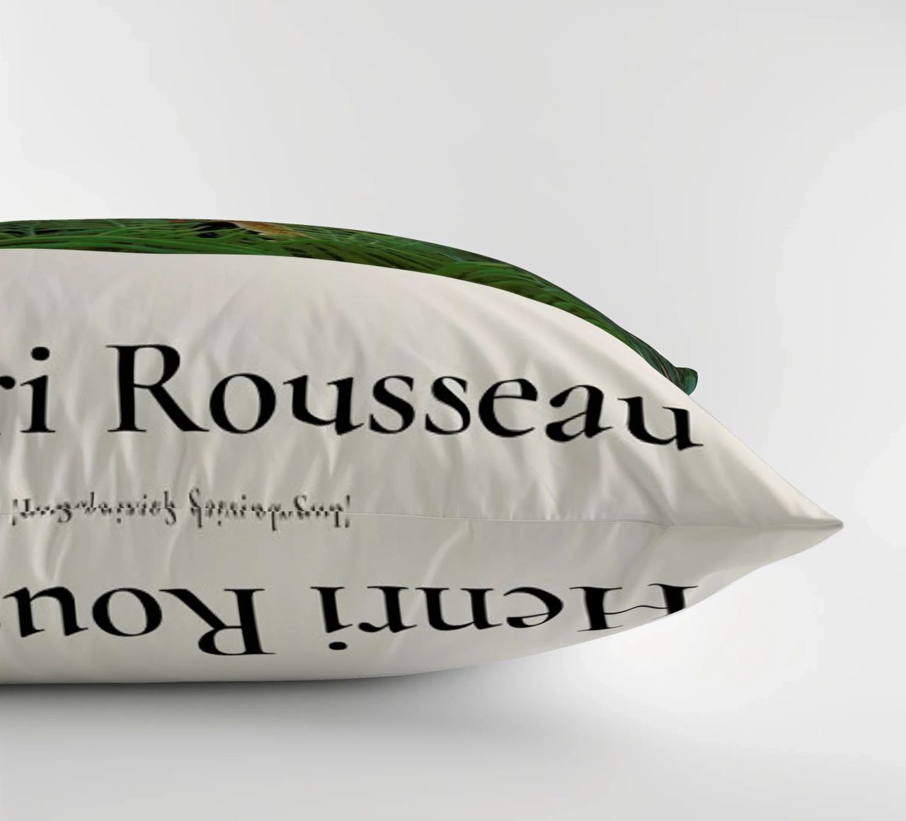 Rousseau - Jungle with Setting Sun decorative cushion by ARTOTHEK