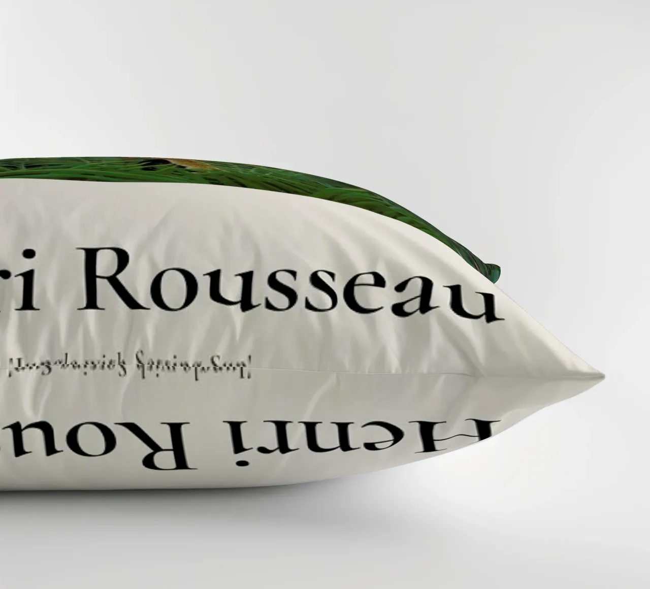 Rousseau - Jungle with Setting Sun cuscino da ARTOTHEK