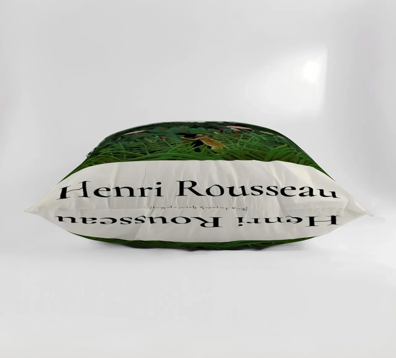 Rousseau - Jungle with Setting Sun cuscino da ARTOTHEK