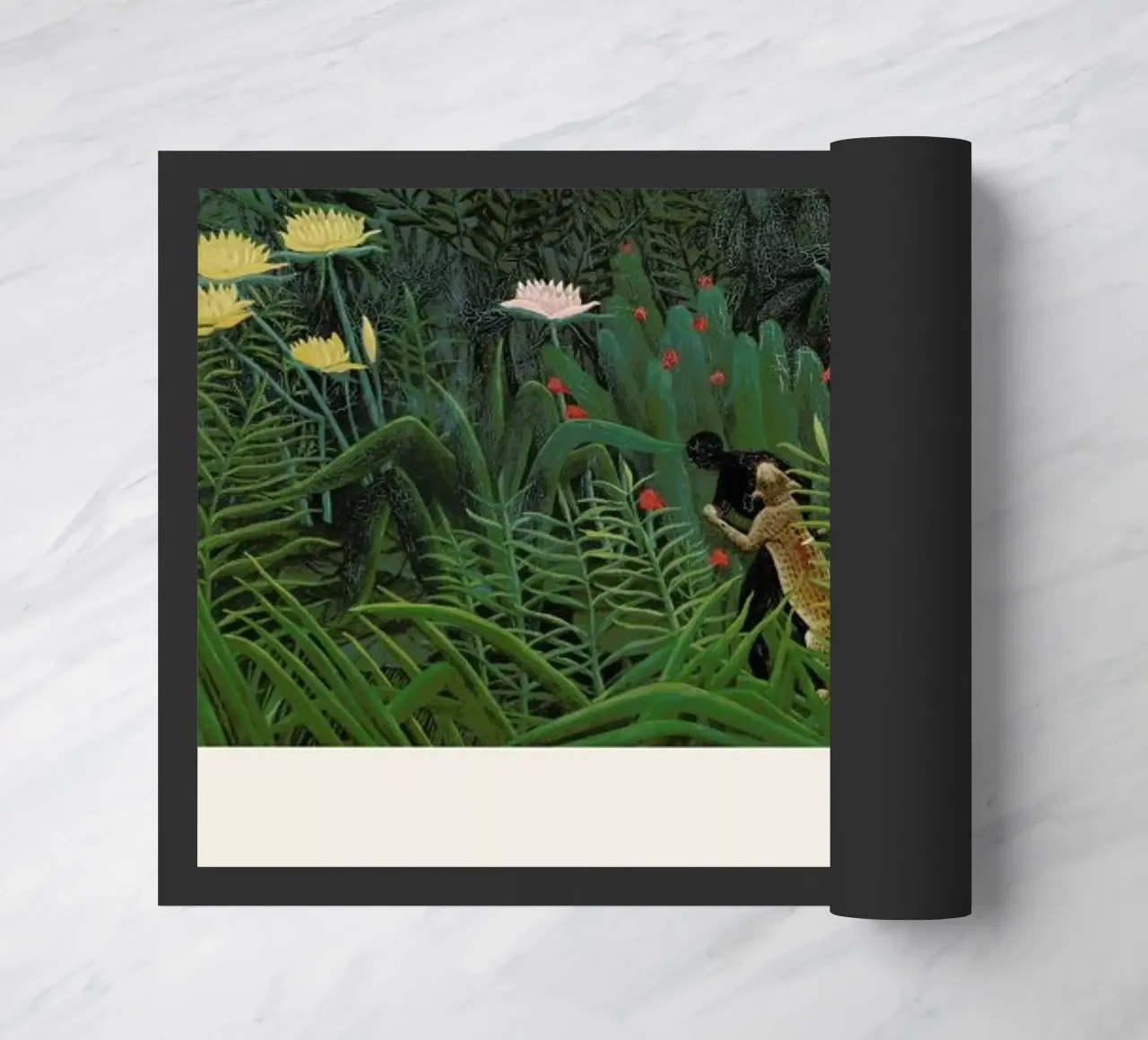 Rousseau - Jungle with Setting Sun zerbino da ARTOTHEK