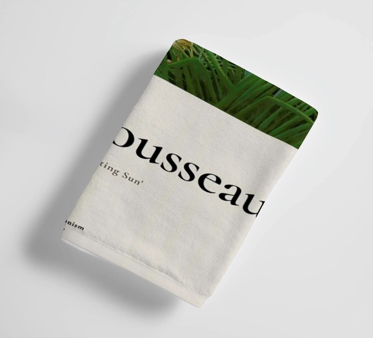 Rousseau - Jungle with Setting Sun towel by ARTOTHEK