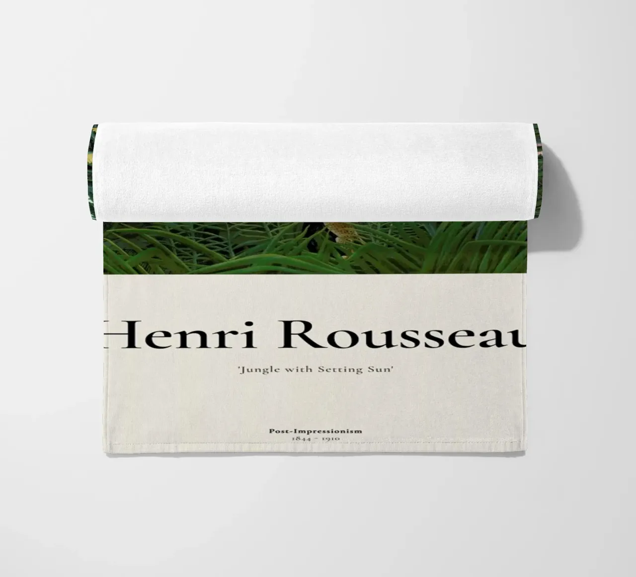 Rousseau - Jungle with Setting Sun telo mare da ARTOTHEK