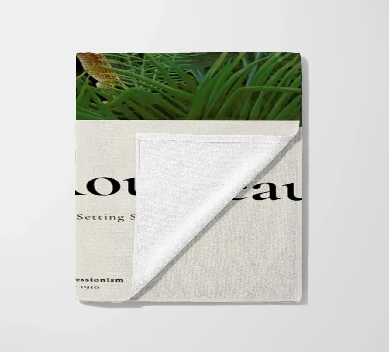 Rousseau - Jungle with Setting Sun telo mare da ARTOTHEK