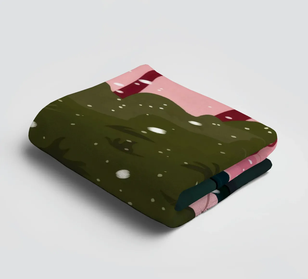 Winter Window Whimsy towel by Fine Sanctuary