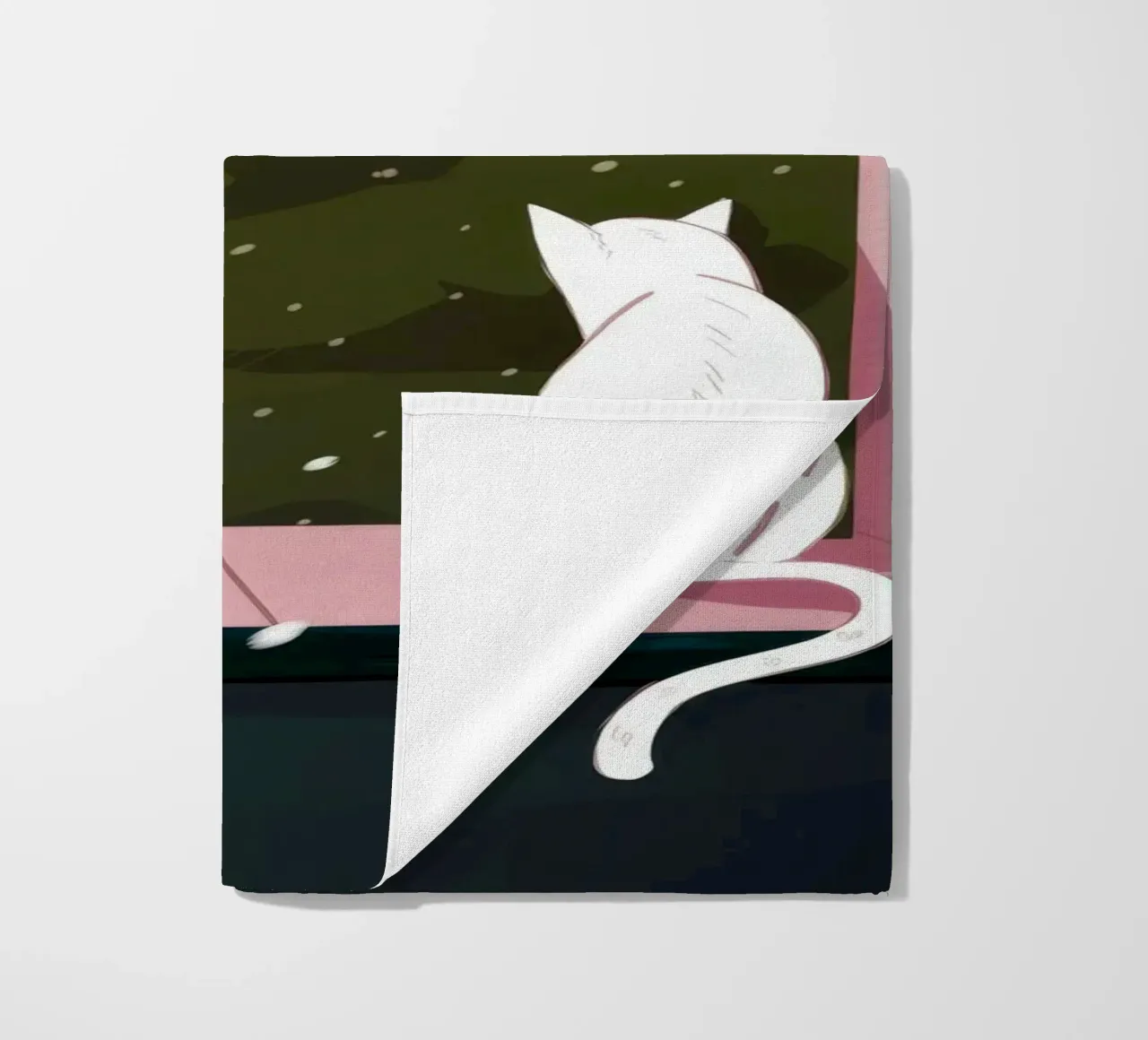 Winter Window Whimsy telo mare da Fine Sanctuary